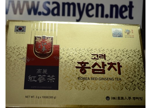 Trà hồng sâm Buleebang Hàn Quốc 100 gói