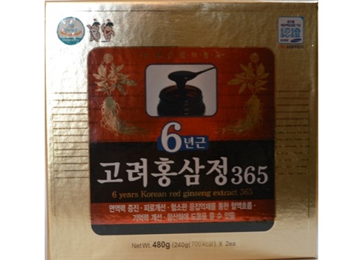 Cao Hồng Sâm 365 nhập khẩu Hàn Quốc 480g