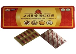 Viên Hồng Sâm Đông trùng nhung hươu linh chi Hàn Quốc 120 viên-Korean Red Ginseng Gold Capsule